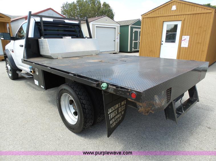 image for item DB4509 2012 Dodge Ram 4500HD flatbed truck