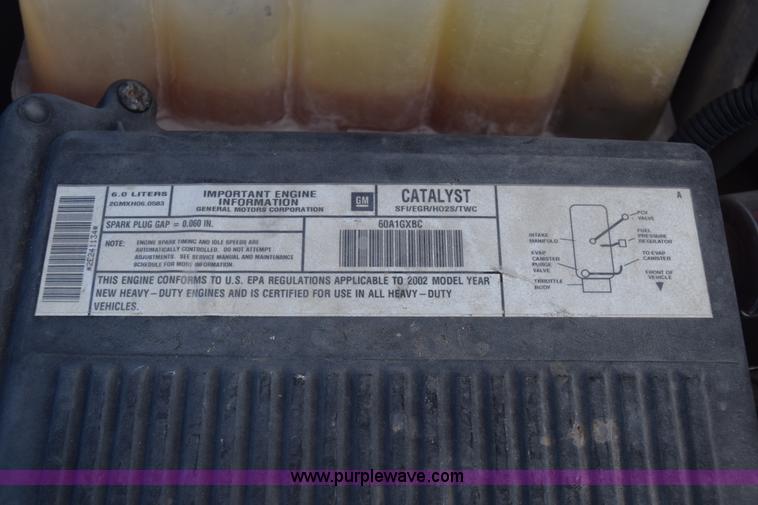 image for item K2794 2002 Chevrolet Silverado 2500HD Ext. Cab pickup truck