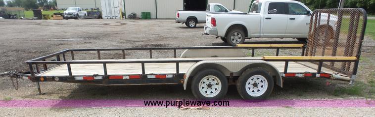 image for item K3583 2009 PJ equipment trailer