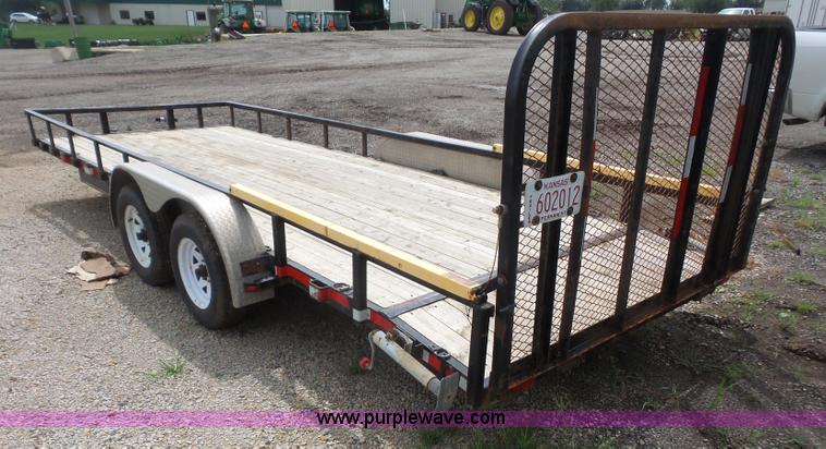 image for item K3583 2009 PJ equipment trailer