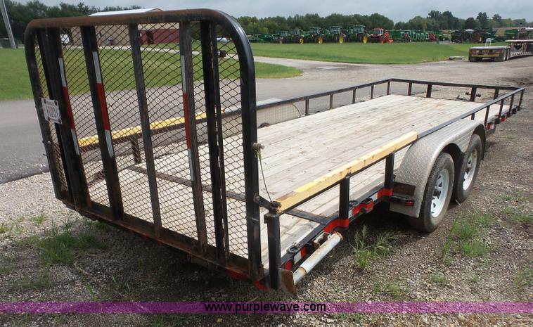 image for item K3583 2009 PJ equipment trailer