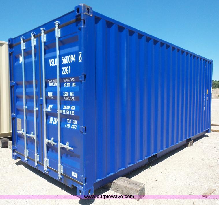 image for item K3662 2016 CIMC storage container
