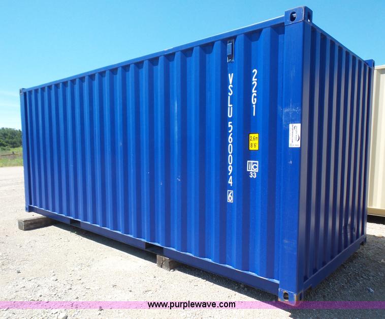 image for item K3662 2016 CIMC storage container