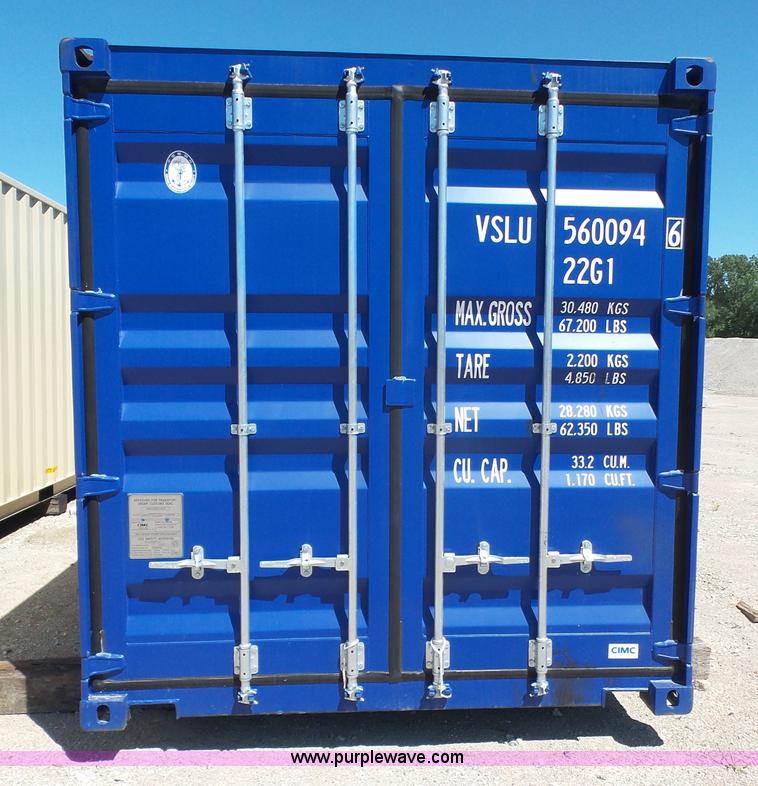 image for item K3662 2016 CIMC storage container