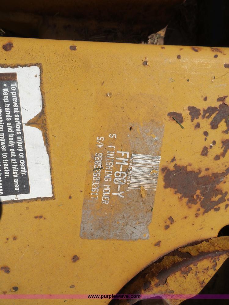 image for item K3739 King Kutter FM60Y finish mower