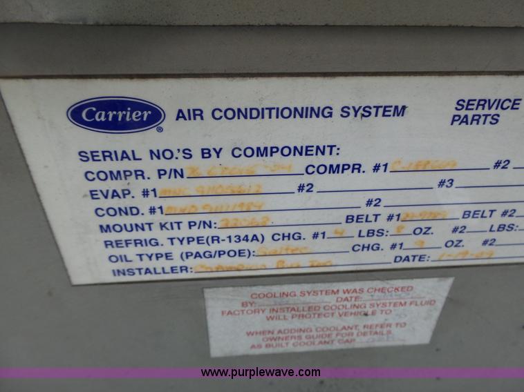 image for item K5719 2009 Ford E450 Champion bus