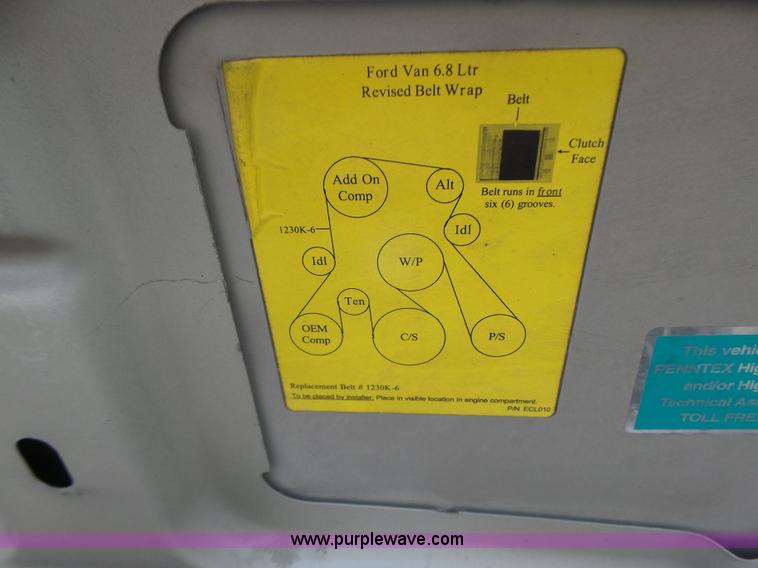 image for item K5719 2009 Ford E450 Champion bus