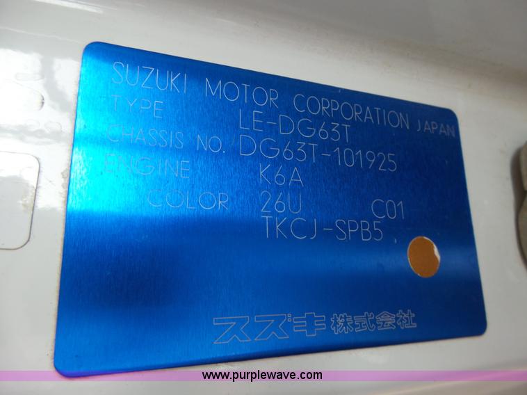 image for item K5725 Mazda Scrum mini truck