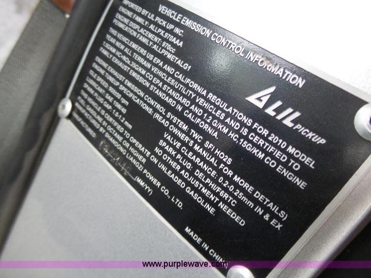 image for item K5727 Shandong LZ9708 mini truck