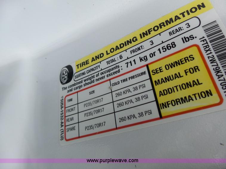 image for item K5739 2009 Ford F150 SuperCab pickup truck