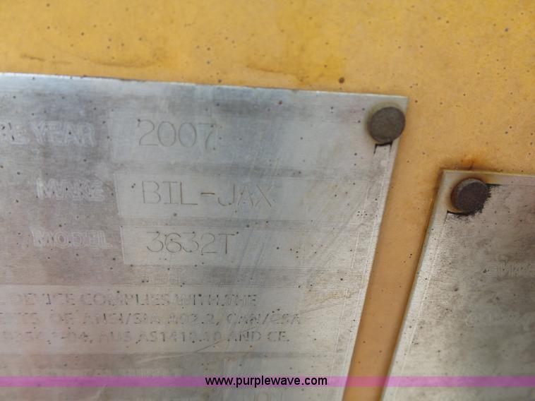 image for item K7113 2008 Biljax 3632DC boom lift