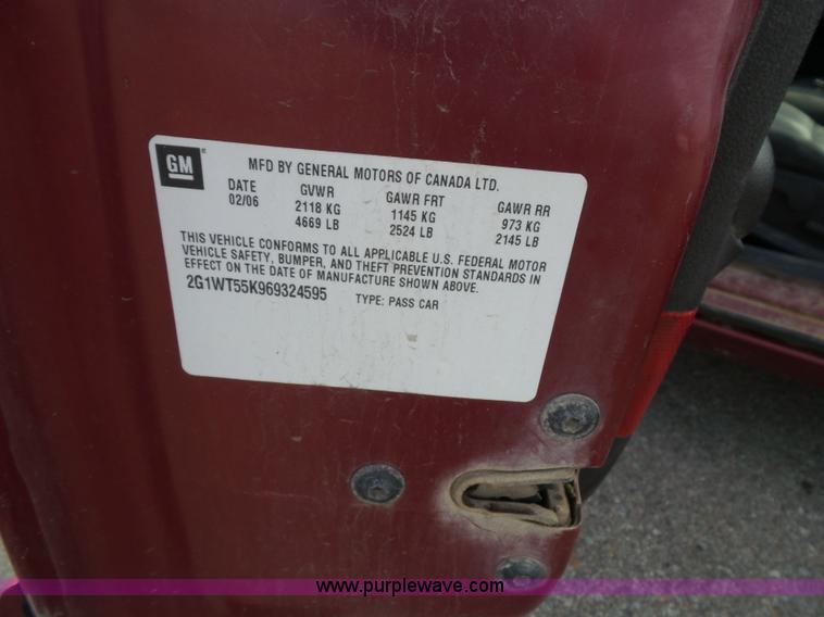 image for item K8228 2006 Chevrolet Impala LT