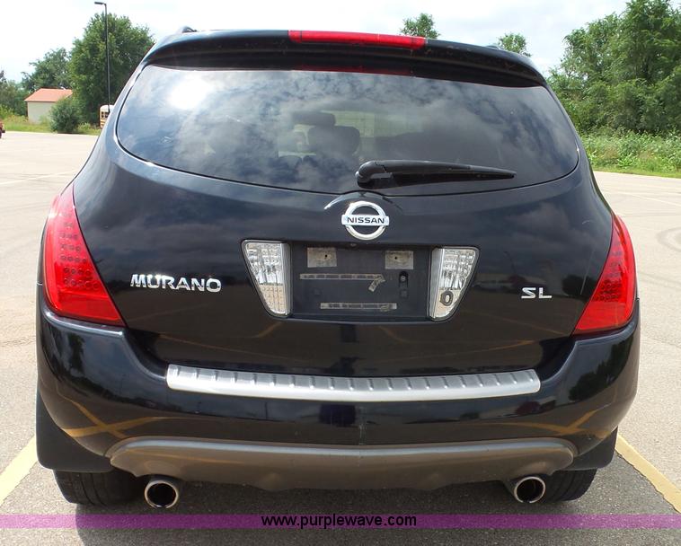 image for item K8245 2006 Nissan Murano SL SUV