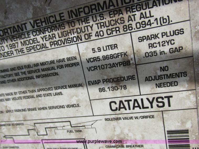 image for item L4201 1997 Dodge Ram Van 3500 Maxi van