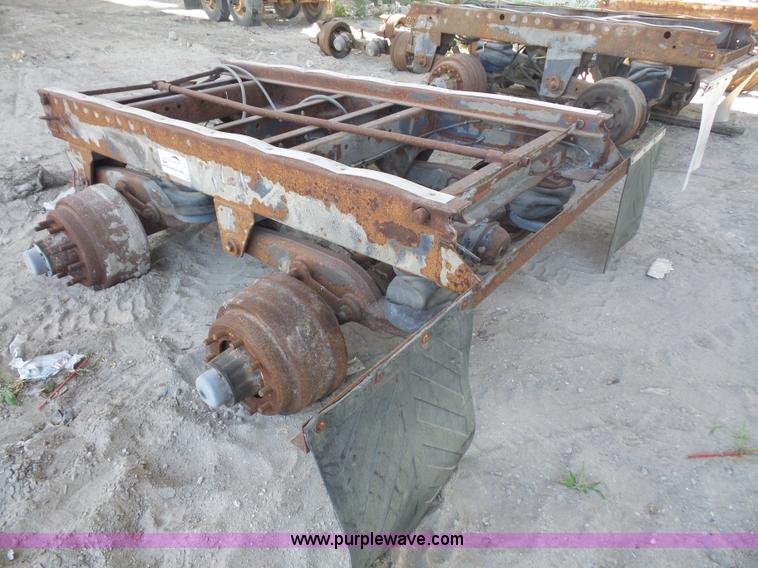 image for item L4957 Trailer running gear