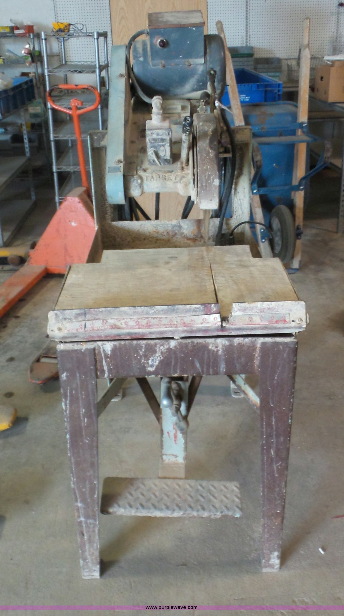 Target masonry saw in Holden, MO Item BX9261 sold Purple Wave