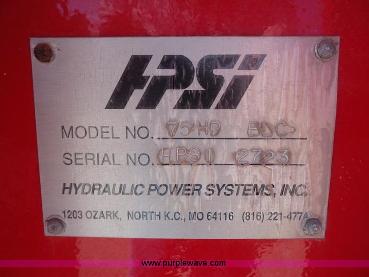 image for item BK9648 HPSI 75HPELC tugger