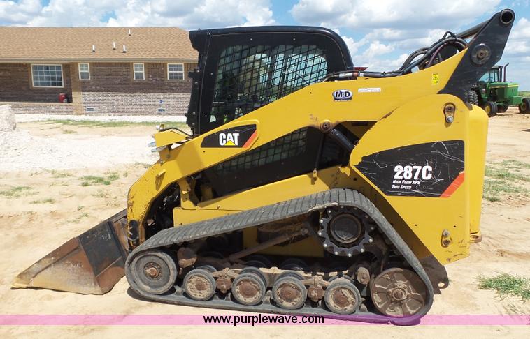 image for item BZ9179 2012 Caterpillar 287C skid steer