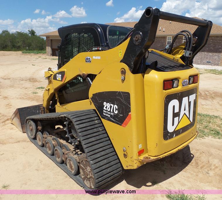 image for item BZ9179 2012 Caterpillar 287C skid steer