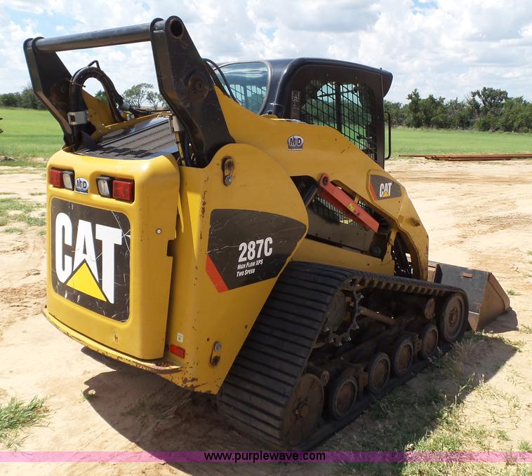 image for item BZ9179 2012 Caterpillar 287C skid steer