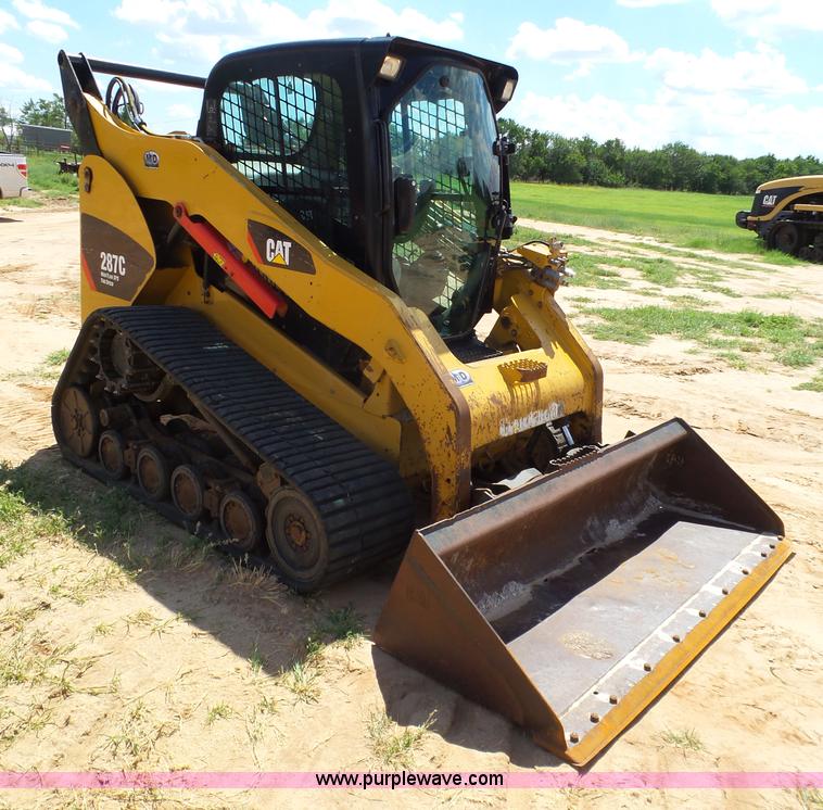 image for item BZ9179 2012 Caterpillar 287C skid steer
