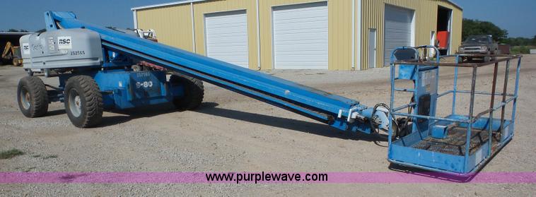 image for item BZ9682 1998 Genie S80 boom lift