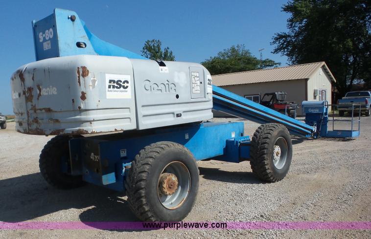 image for item BZ9682 1998 Genie S80 boom lift