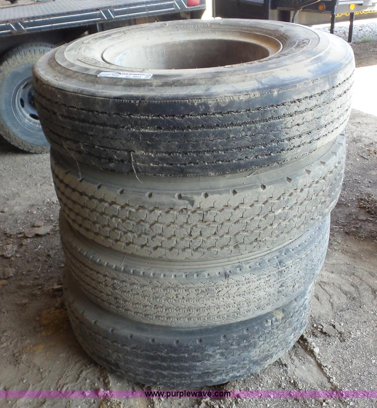 image for item BZ9684 (4) 10.00R20 tires