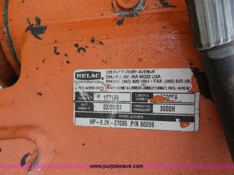 image for item BZ9702 2001 JLG 400S boom lift