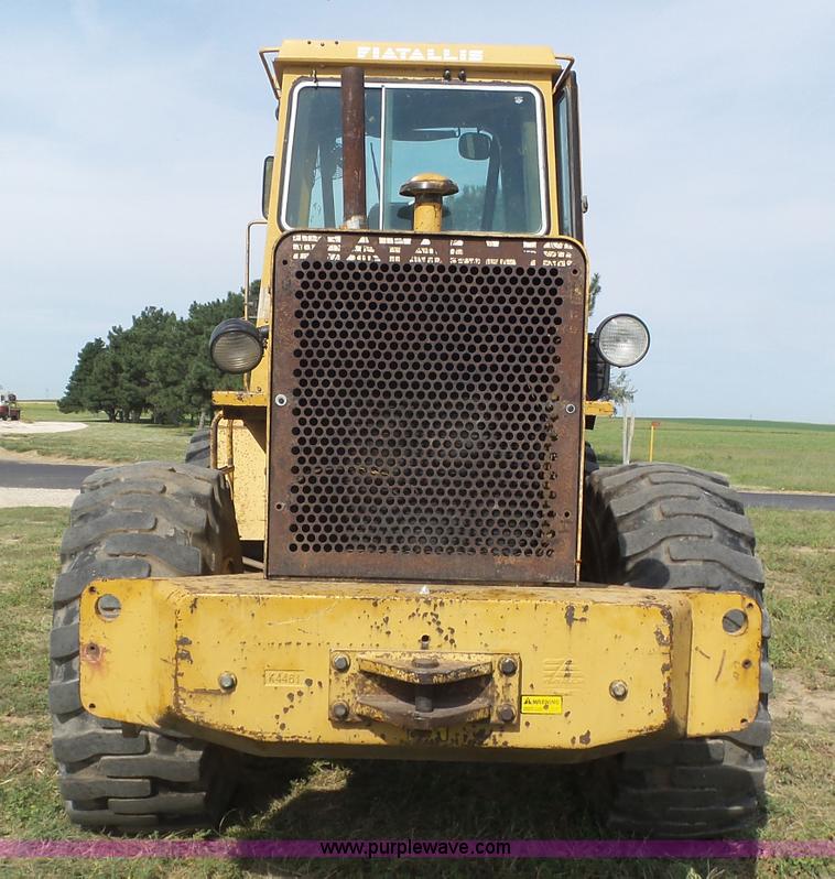 image for item F1775 1987 Fiat-Allis FR15B wheel loader