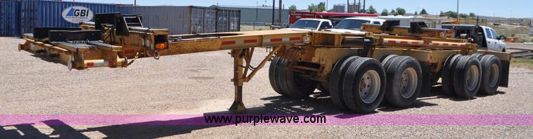 image for item G7419 1994 expandable beam trailer