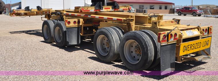 image for item G7419 1994 expandable beam trailer