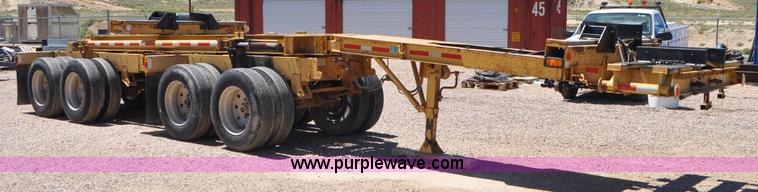 image for item G7419 1994 expandable beam trailer