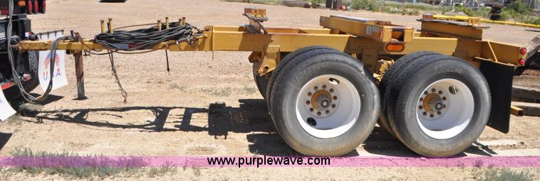 image for item G7421 1967 Brown beam trailer