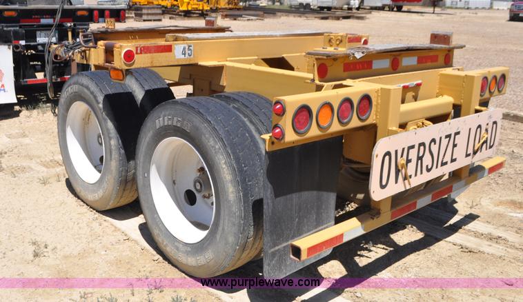 image for item G7421 1967 Brown beam trailer