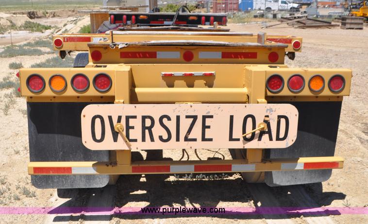 image for item G7421 1967 Brown beam trailer