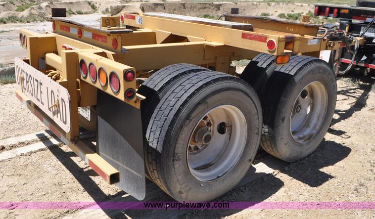 image for item G7421 1967 Brown beam trailer