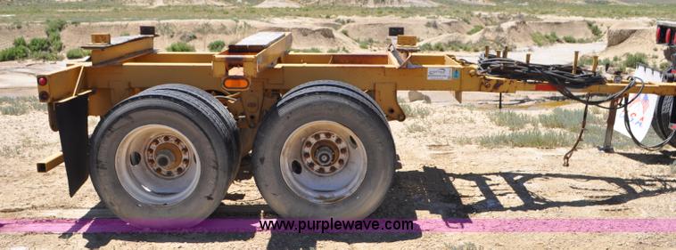 image for item G7421 1967 Brown beam trailer