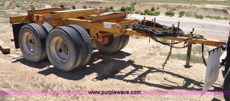 image for item G7421 1967 Brown beam trailer