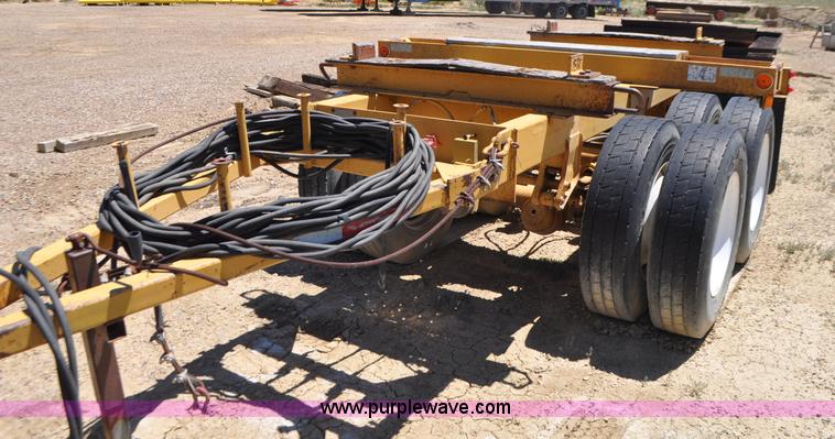 image for item G7421 1967 Brown beam trailer