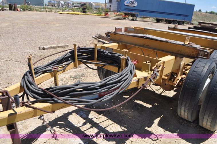 image for item G7421 1967 Brown beam trailer