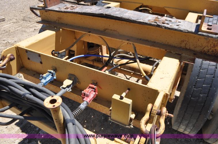 image for item G7421 1967 Brown beam trailer