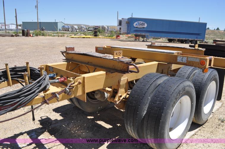 image for item G7421 1967 Brown beam trailer