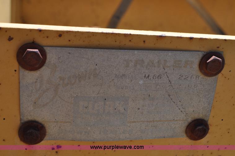 image for item G7421 1967 Brown beam trailer