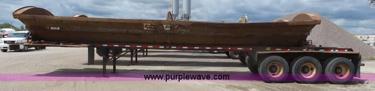 image for item J1639 1997 Smithco side dump trailer