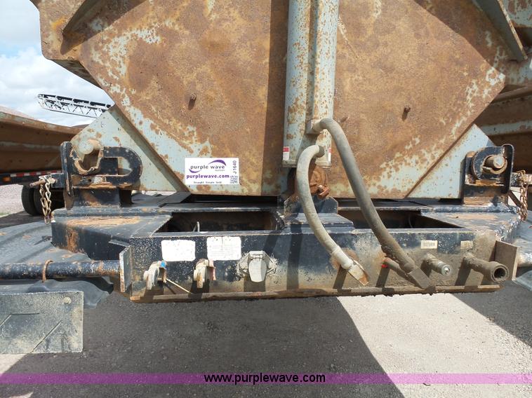 image for item J1640 1998 Smithco side dump trailer