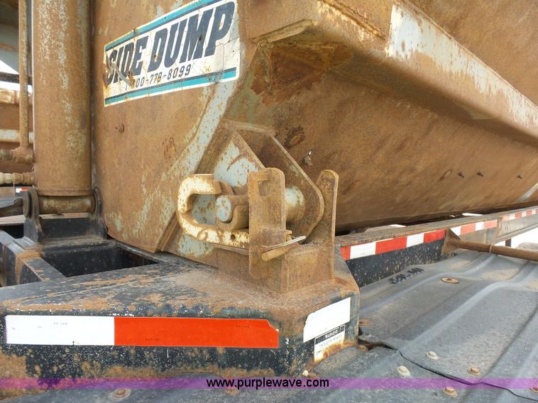 image for item J1641 1998 Smithco side dump trailer