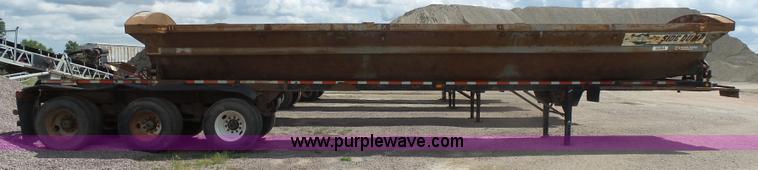 image for item J1642 1998 Smithco side dump trailer