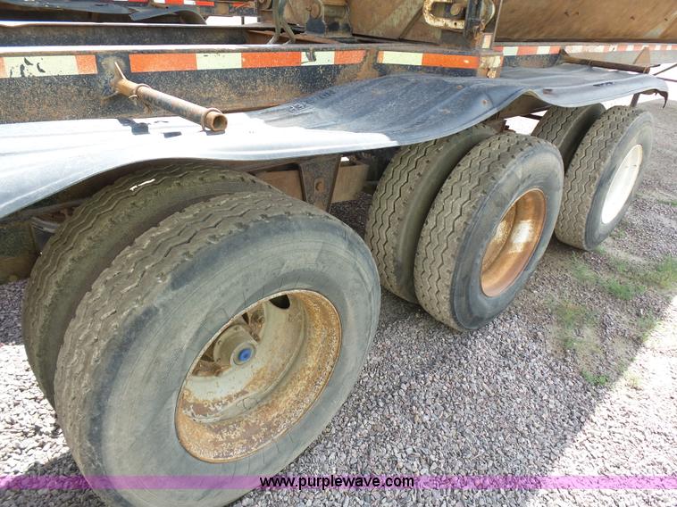 image for item J1642 1998 Smithco side dump trailer