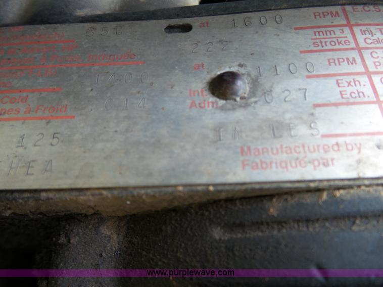 image for item K1163 1992 Ford LN9000 truck chassis